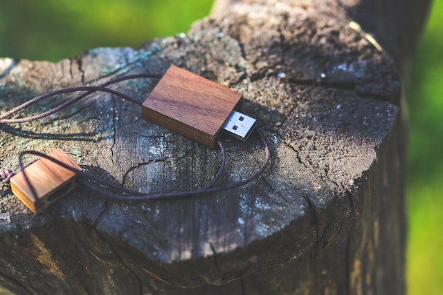 Clé USB en bois : une idée-cadeau intéressante